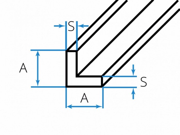 Profil L valcovaný  - Železo - 11 375