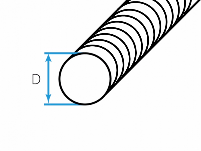 Tyč závitová trapézová  - Železo - 11120